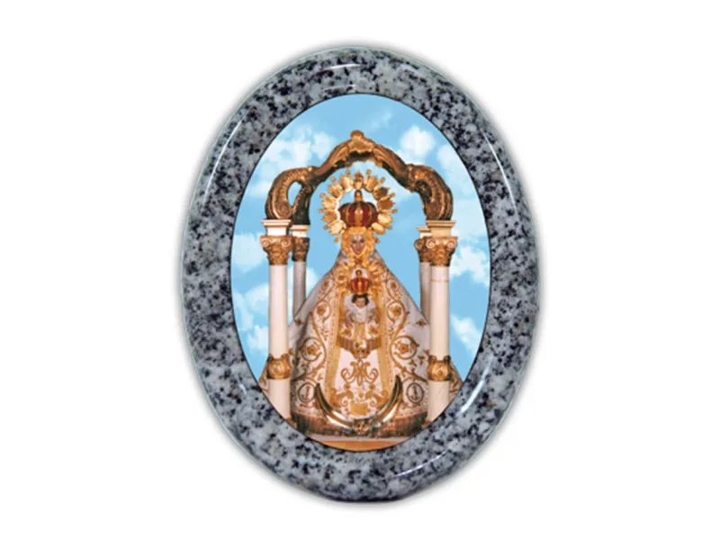 Fotocerámica Oval 3D