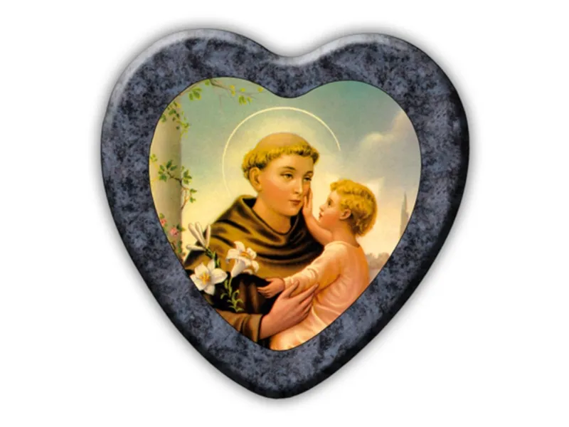 Fotocerámica corazón